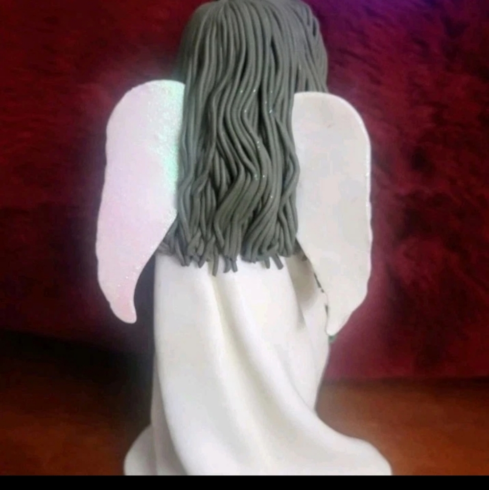 Vtg 3 Angels of Friendship Collection Textured Detailed Hand-painted Figurines - Picture 10 of 15